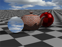 Shadows, texture mapping