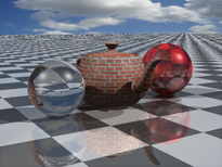 Shadows, texture mapping, reflections use texture mapping