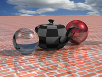 Texture mapping with ray differentials and mipmaps